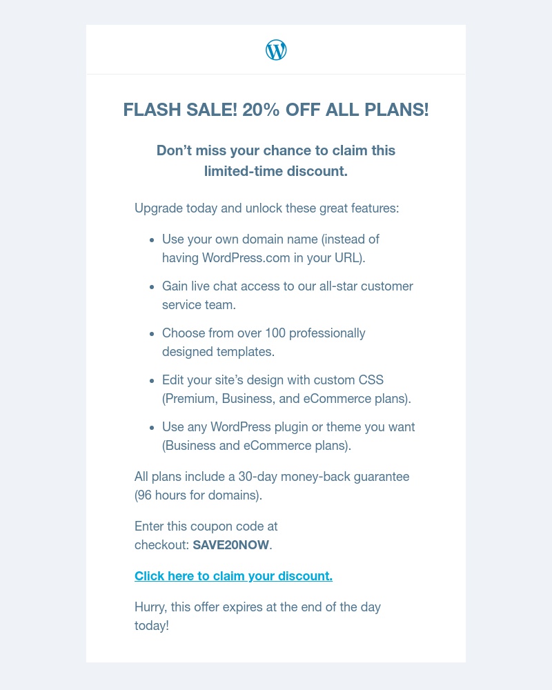 Screenshot of email with subject /media/emails/20-off-today-only-get-a-wordpresscom-plan-and-save-cropped-748813ca.jpg