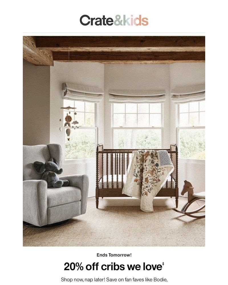 Screenshot of email with subject /media/emails/20-off-your-favorite-cribs-ends-tomorrow-292a91-cropped-368c6175.jpg