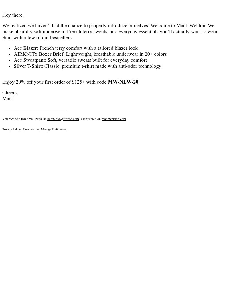 Screenshot of email with subject /media/emails/20-off-your-first-order-just-because-e70a7a-cropped-c75ee581.jpg