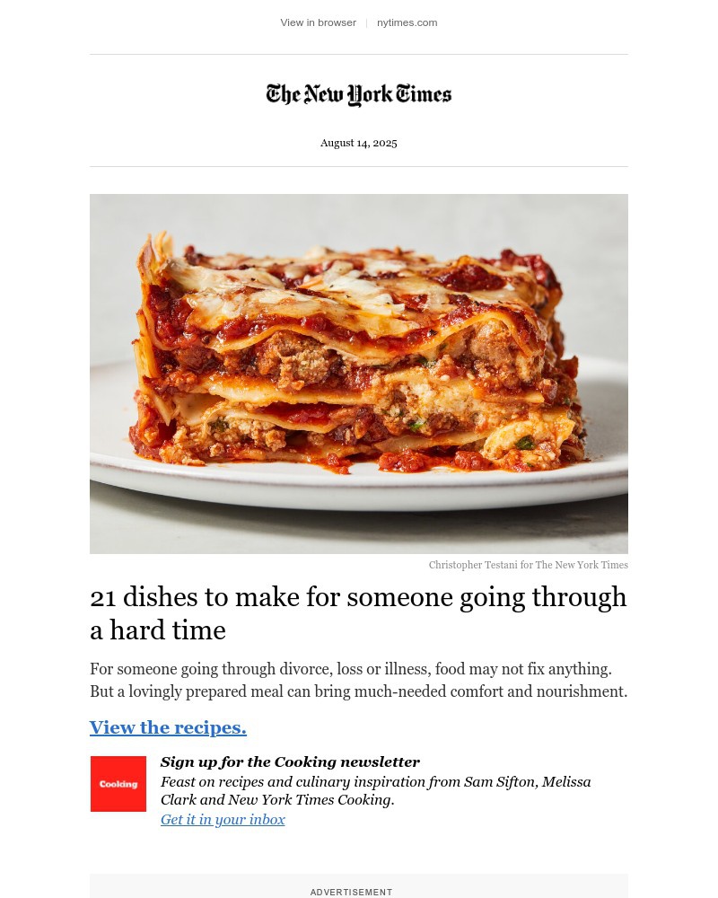 Screenshot of email with subject /media/emails/21-dishes-to-make-for-someone-going-through-a-hard-time-3198a6-cropped-f24eb25b.jpg