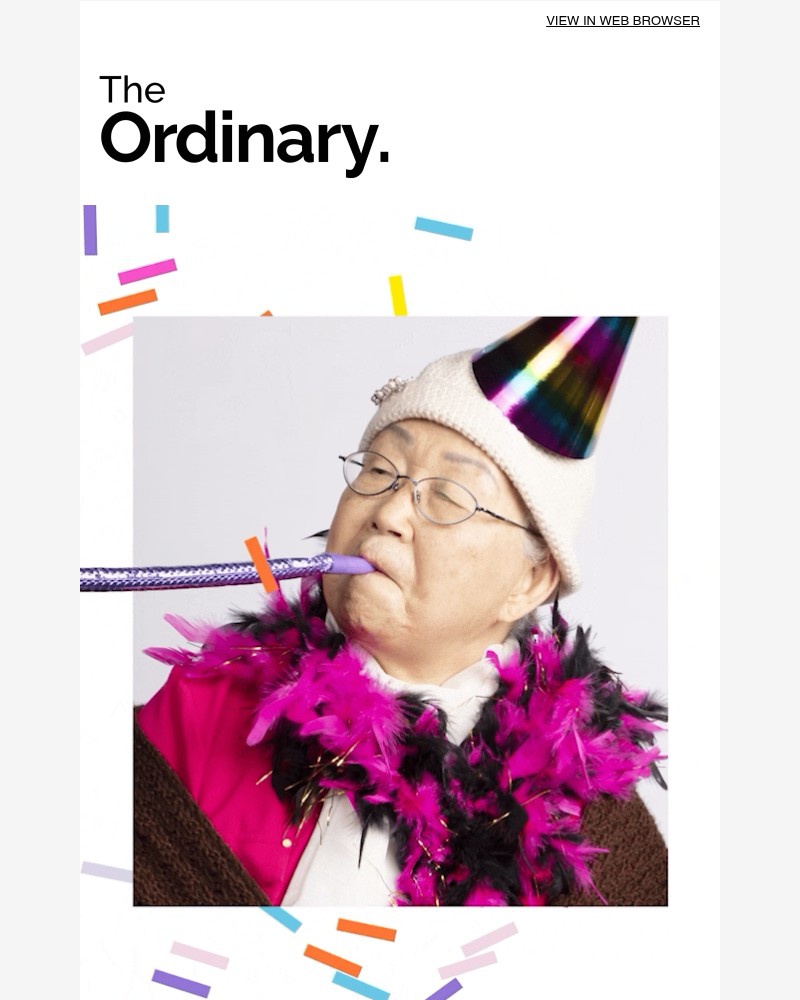 Screenshot of email sent to a The Ordinary Seller