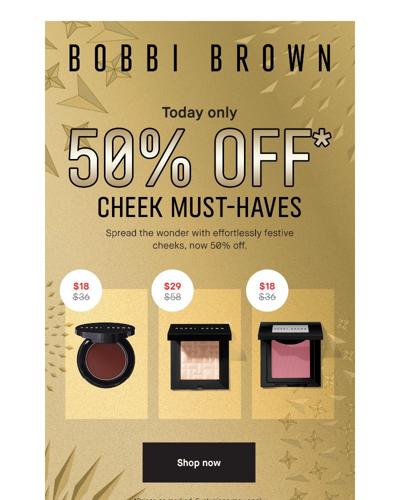 Screenshot of email with subject /media/emails/24hrs-only-50-off-cheek-must-haves-c64bf7-cropped-56eec8ab.jpg