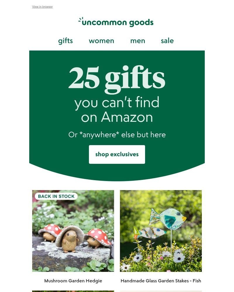Screenshot of email with subject /media/emails/25-gifts-you-cant-find-on-amazon-479fbf-cropped-1a6fde52.jpg
