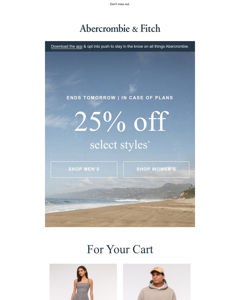 Screenshot of email with subject /media/emails/25-off-ends-soon-9c7f6b-cropped-73b29cd6.jpg