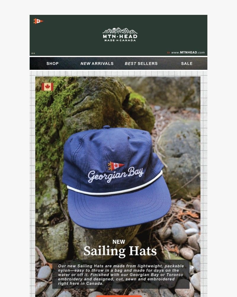 Screenshot of email sent to a Muttonhead Newsletter subscriber