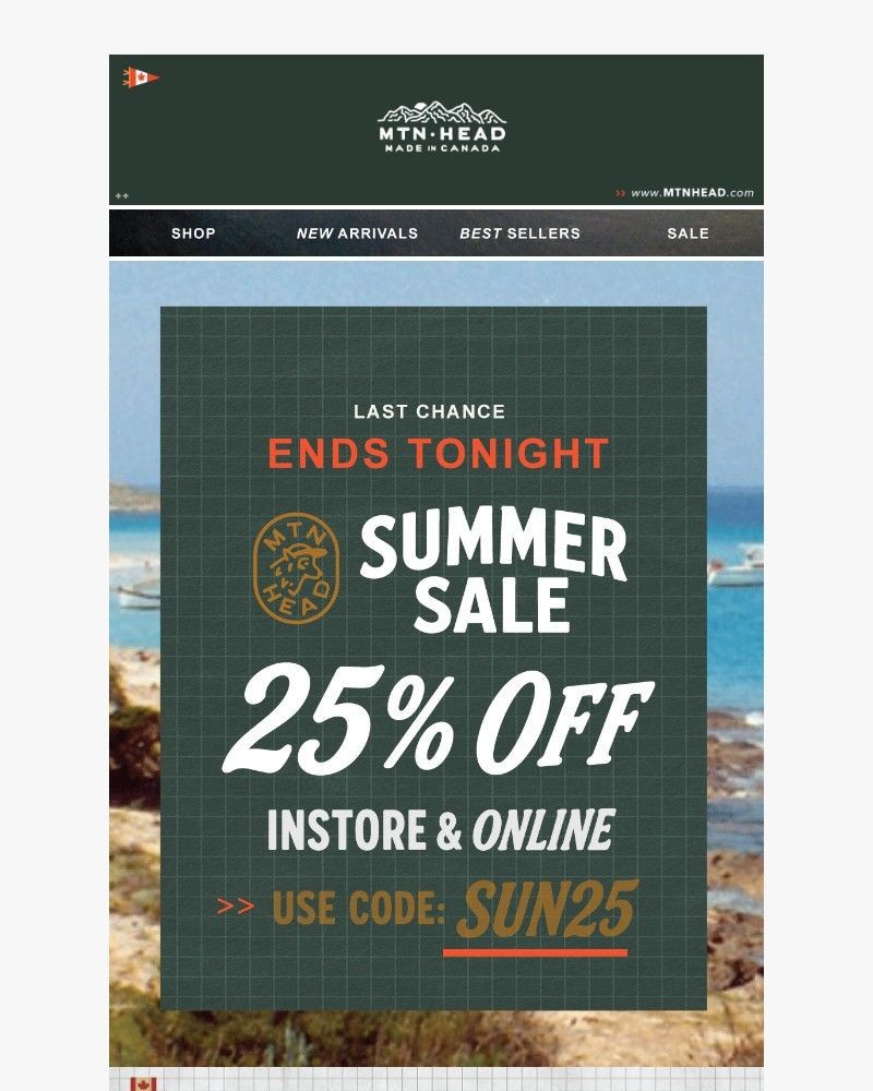 Screenshot of email sent to a Muttonhead Newsletter subscriber