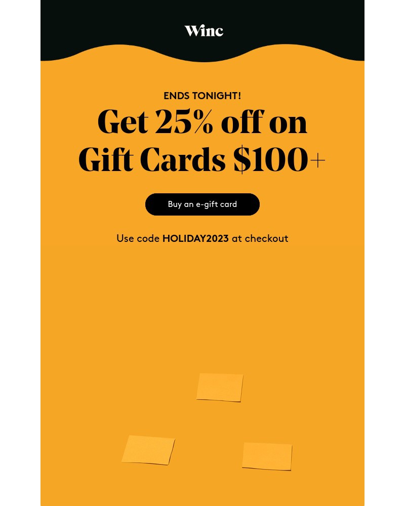 Screenshot of email with subject /media/emails/25-off-gift-cards-ends-tomorrow-30303a-cropped-6b071b4a.jpg