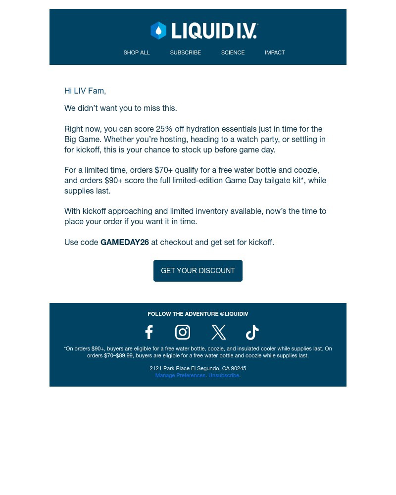 Screenshot of email with subject /media/emails/25-off-in-time-for-gameday-114111-cropped-5a2df04a.jpg