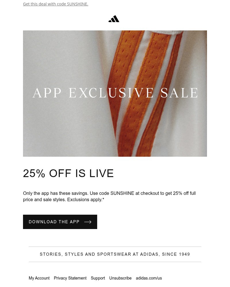 Screenshot of email with subject /media/emails/25-off-is-only-in-the-app-3b3147-cropped-998d12f8.jpg
