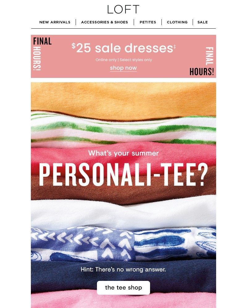 Screenshot of email with subject /media/emails/25-sale-dresses-ends-tonight-earn-loft-cash-cd797b-cropped-c3b1a1db.jpg