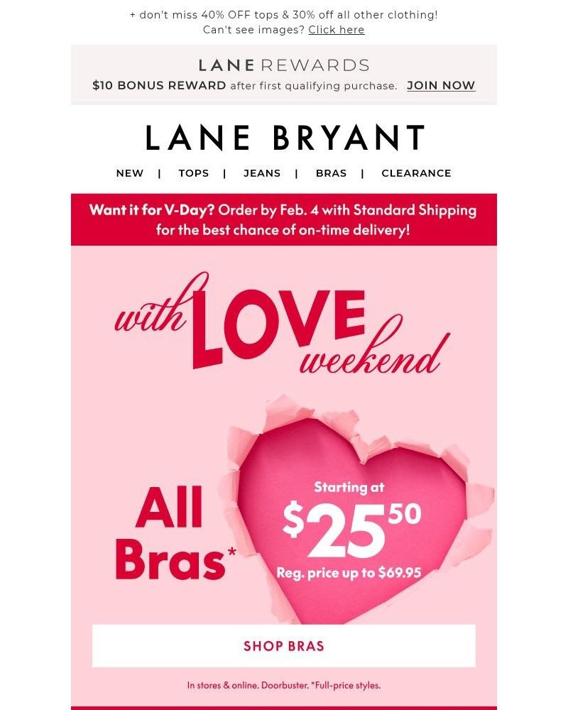 Screenshot of email with subject /media/emails/2550-bras-this-weekend-only-991a67-cropped-edc375d3.jpg