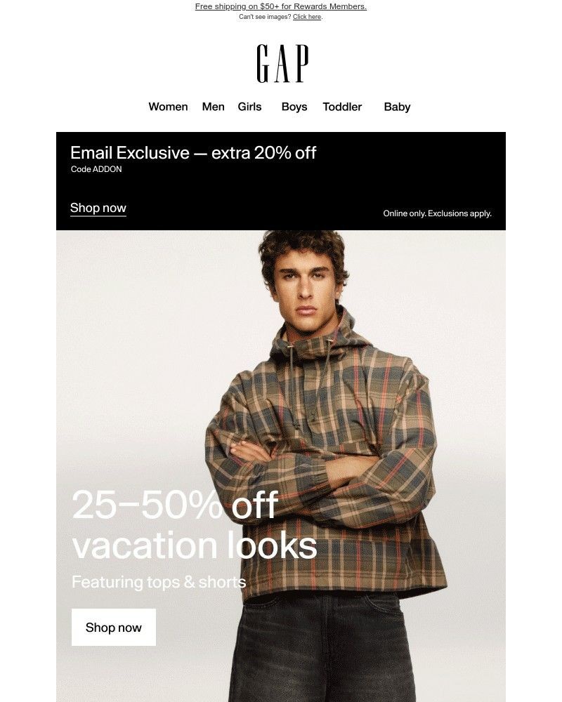 Screenshot of email with subject /media/emails/2550-off-vacation-looks-email-only-bonus-20-c5a3c1-cropped-986fb79a.jpg