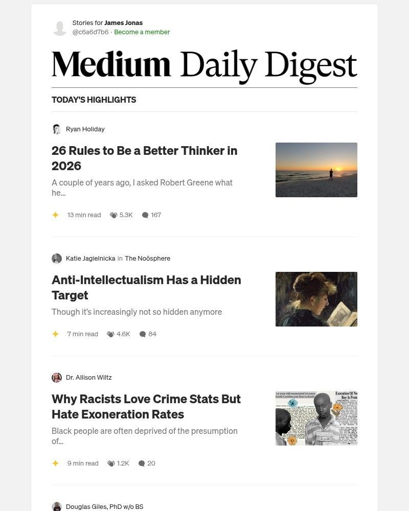 Screenshot of email with subject /media/emails/26-rules-to-be-a-better-thinker-in-2026-ryan-holiday-e43314-cropped-19421f68.jpg