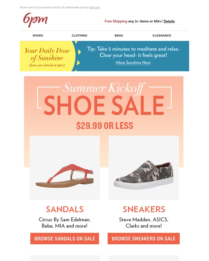 Screenshot of email with subject /media/emails/2999-or-less-summer-kickoff-shoes-sale-cropped-d6e90283.jpg