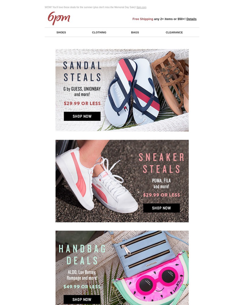 Screenshot of email with subject /media/emails/2999-sandal-sneaker-steals-and-more-cropped-469002ab.jpg