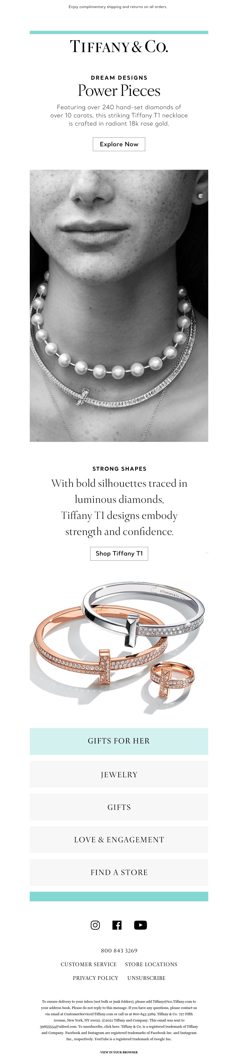 Tiffany and discount co newsletter