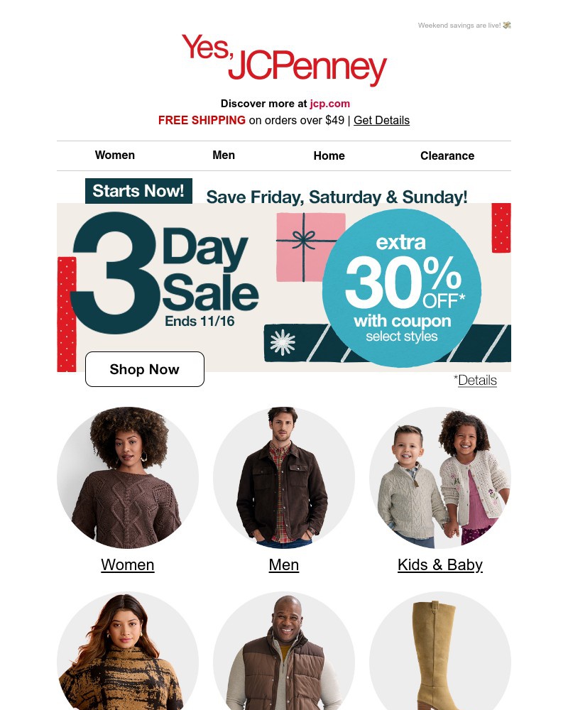 Screenshot of email with subject /media/emails/3-day-sale-starts-now-with-an-extra-30-off-4fc928-cropped-8f49a550.jpg