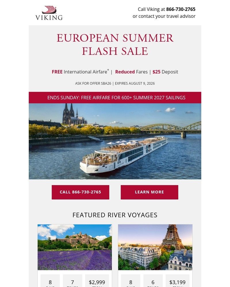 Screenshot of email with subject /media/emails/3-days-left-enjoy-free-airfare-reduced-fares-on-a-river-voyage-next-summer-454361_15F4fEj.jpg