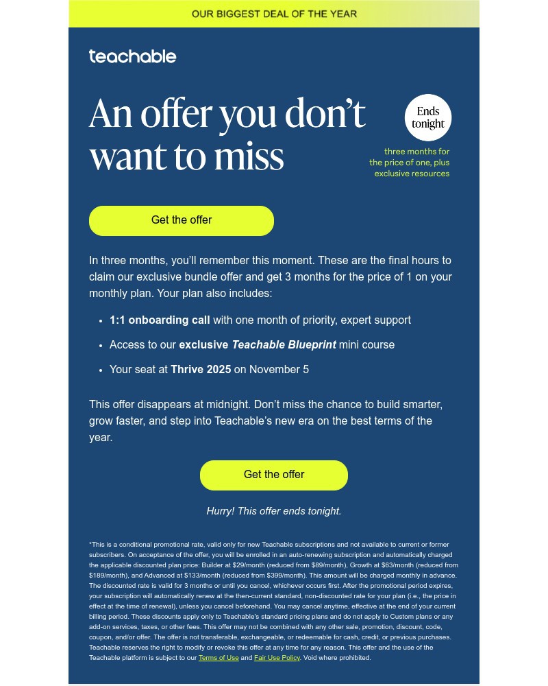 Screenshot of email with subject /media/emails/3-for-1-offer-ends-tonight-a45d32-cropped-8db7552d.jpg