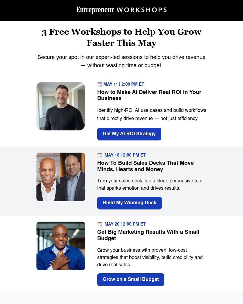 Screenshot of email with subject /media/emails/3-free-workshops-to-help-you-grow-faster-a8a8b3-cropped-c6703c39.jpg