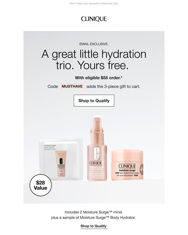 Screenshot of email with subject /media/emails/3-moisture-surge-must-haves-free-with-55-order-bead38-cropped-4383445c.jpg