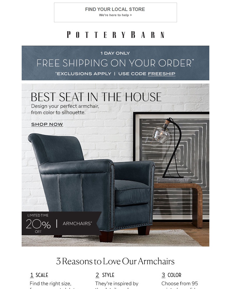 Screenshot of email with subject /media/emails/3-reasons-to-love-our-armchairs-now-20-off-cropped-e088d201.jpg