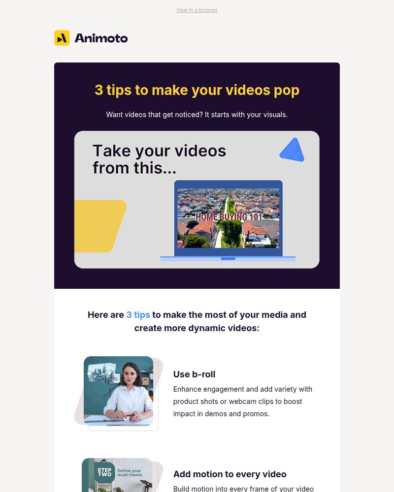 Screenshot of email with subject /media/emails/3-simple-tips-for-videos-that-pop-67ed93-cropped-0fd7b90e.jpg