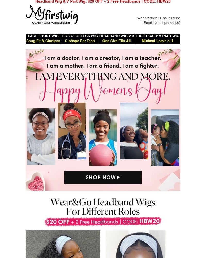 Screenshot of email with subject /media/emails/30-hairstyles-for-independent-womenfrom-85-womens-day-sale-26ec81-cropped-5680be1f.jpg
