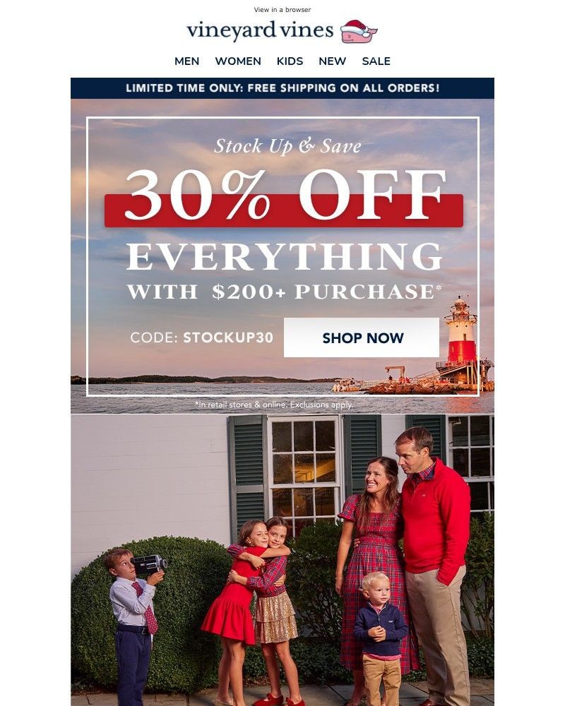 Screenshot of email with subject /media/emails/30-off-200-festive-looks-free-shipping-8d5caf-cropped-de7d3efc.jpg