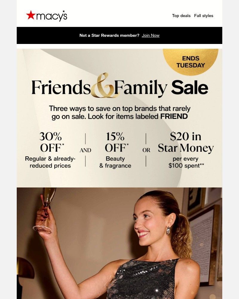 Screenshot of email sent to a Macy's Cart abandoner