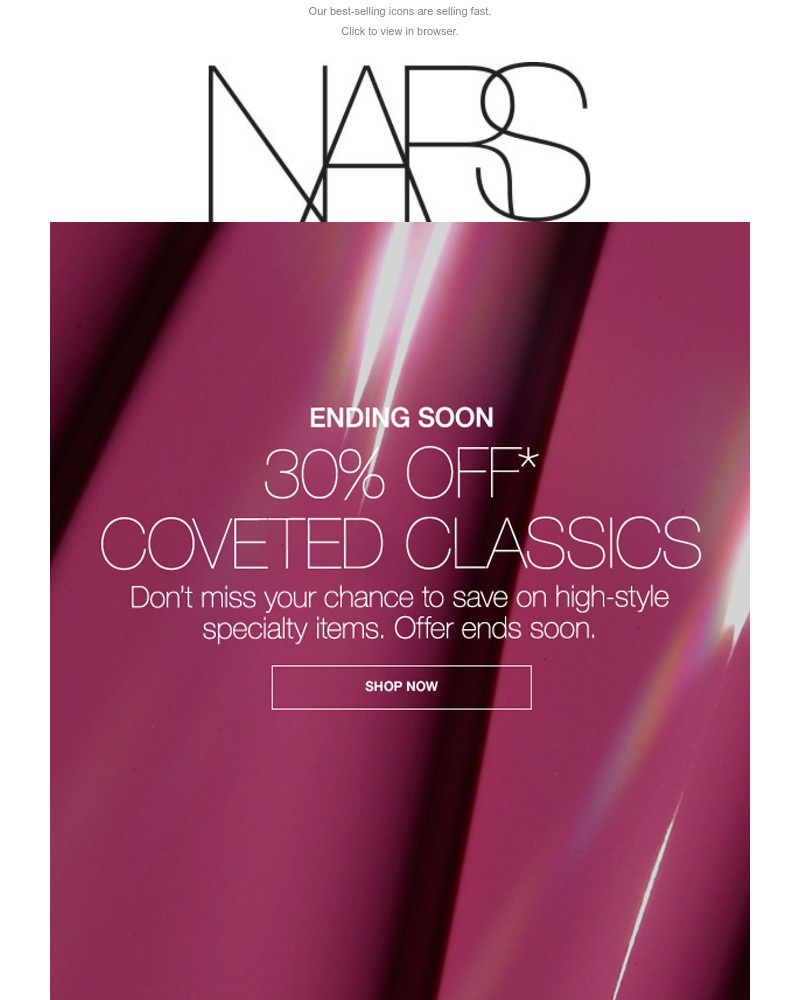 Screenshot of email with subject /media/emails/30-off-ends-soon-a6410f-cropped-80951a48.jpg