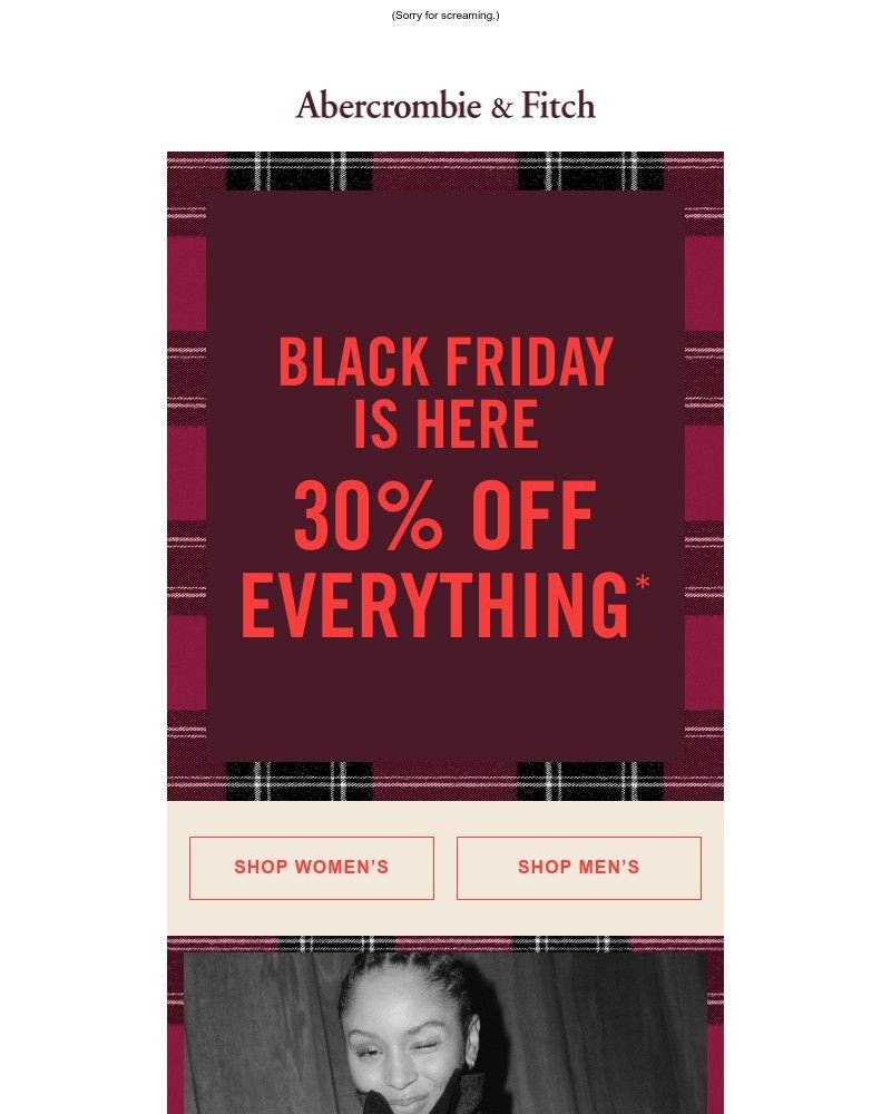 Screenshot of email with subject /media/emails/30-off-for-everyones-favourite-friday-ded1b3-cropped-64f5a425.jpg