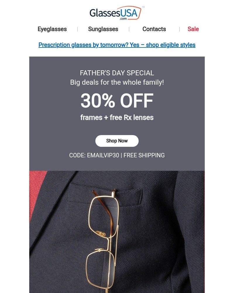 Screenshot of email with subject /media/emails/30-off-for-fathers-day-plus-more-deals-7f359b-cropped-220fbc23.jpg