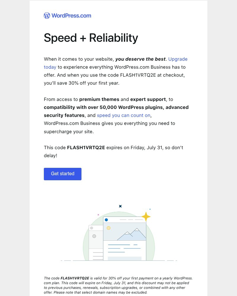 Screenshot of email with subject /media/emails/30-off-jetpack-powered-speed-and-reliability-7a537c-cropped-cffa8e4d.jpg