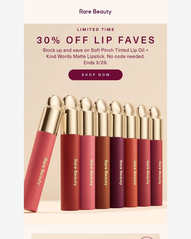 Screenshot of email with subject /media/emails/30-off-lip-faves-567944-cropped-4d8580e1.jpg