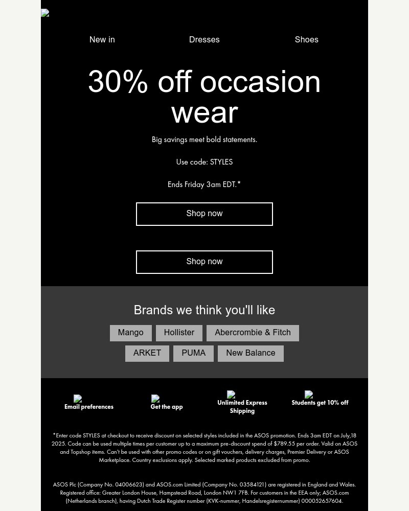 Screenshot of email with subject /media/emails/30-off-occasion-wear-842a1d-cropped-e8157bda.jpg