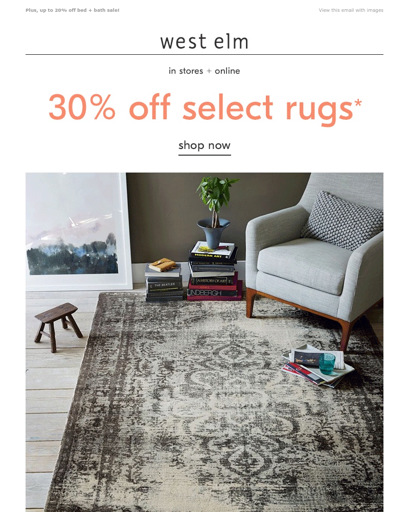 Screenshot of email with subject /media/emails/30-off-select-rugs-a-sweet-treat-for-your-feet-cropped-d62f0da9.jpg