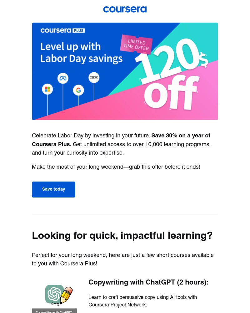 Screenshot of email with subject /media/emails/30-off-short-courses-for-your-long-weekend-6ce68e-cropped-604ee3a2.jpg