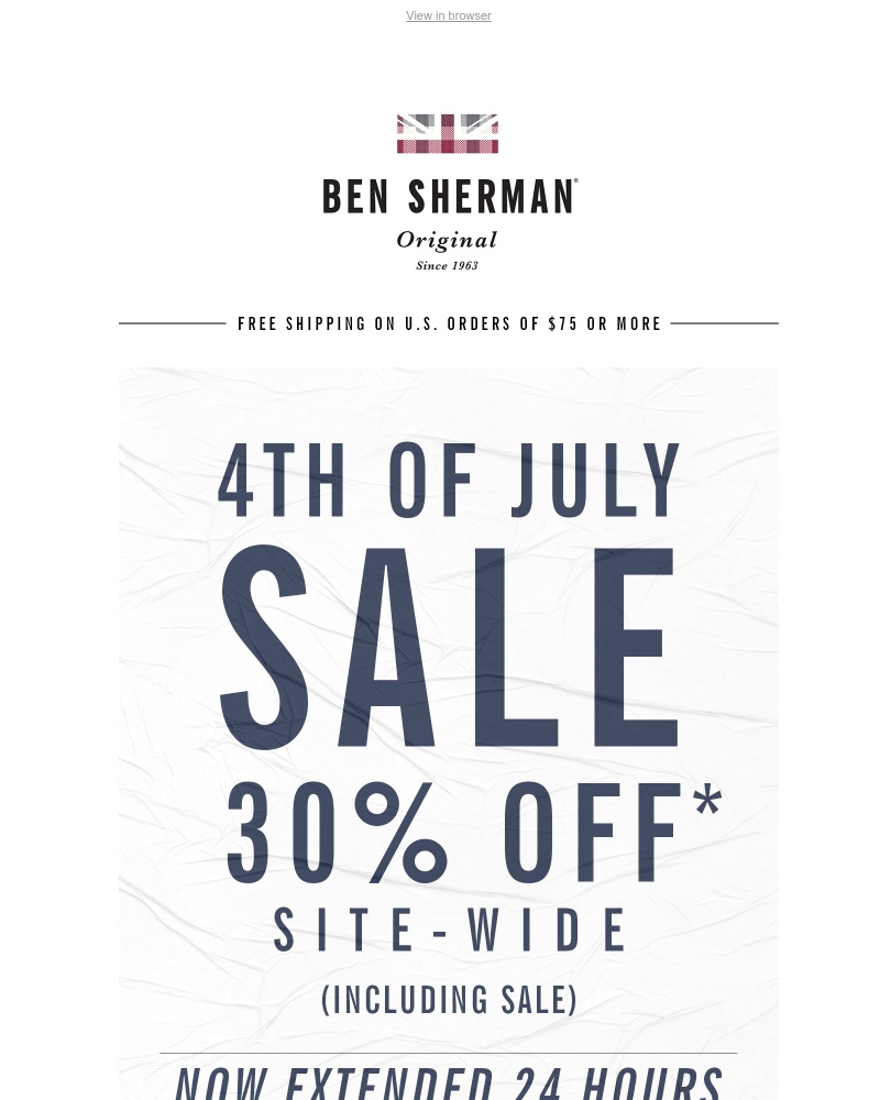 Screenshot of email with subject /media/emails/30-off-site-wide-now-extended-cropped-c56abf3b.jpg