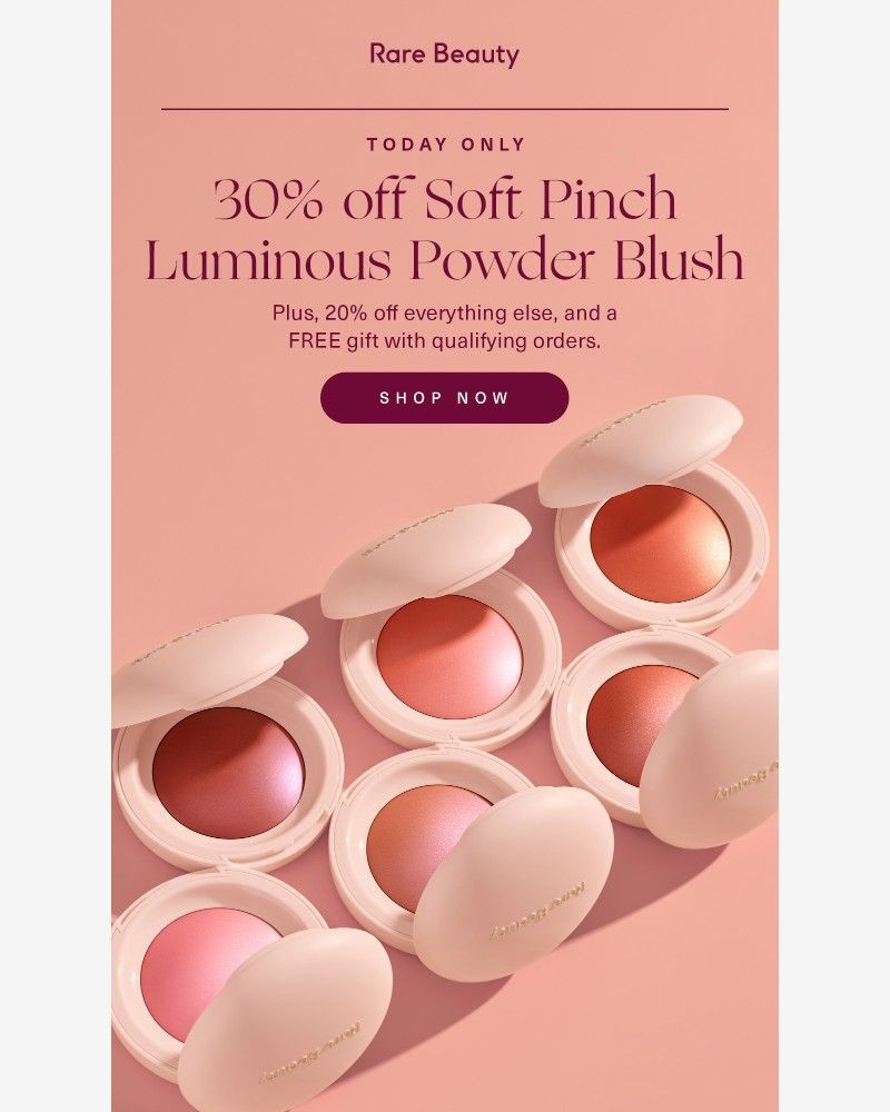Screenshot of email with subject /media/emails/30-off-soft-pinch-luminous-powder-blush-free-gift-3f9603-cropped-cf6c35a4.jpg