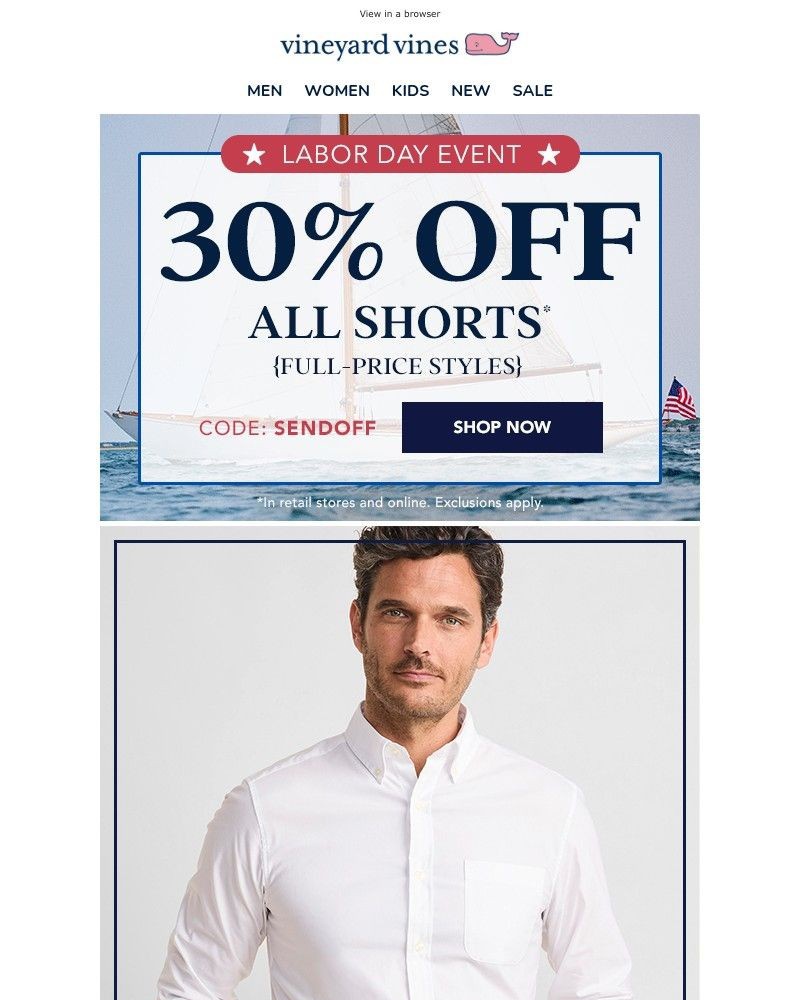 Screenshot of email with subject /media/emails/30-off-wear-now-wear-later-looks-ends-soon-3d95ec-cropped-1f2295cd.jpg