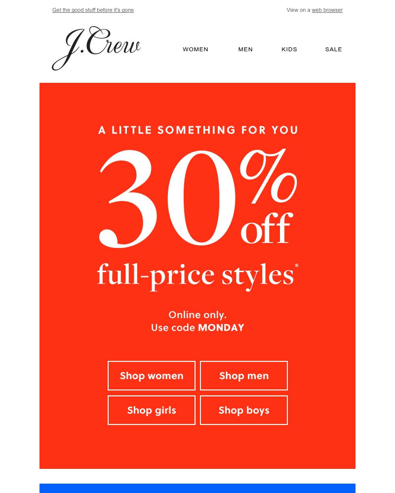 Screenshot of email with subject /media/emails/30-off-your-purchase-including-new-arrivals-best-day-ever-cropped-7927d0e0.jpg