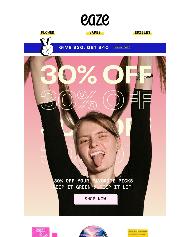 Screenshot of email with subject /media/emails/30-off-your-weed-order-is-such-a-vibe-91214d-cropped-ddf2c88d.jpg