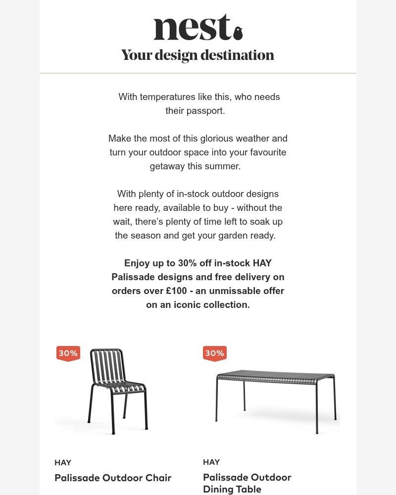 Screenshot of email with subject /media/emails/30-savings-on-in-stock-hay-palissade-outdoor-furniture-424fea-cropped-a2fc3154.jpg