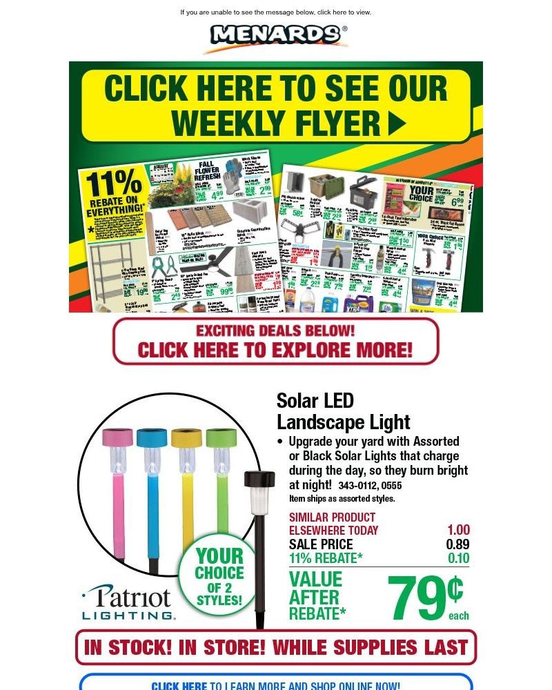 Screenshot of email with subject /media/emails/32-oz-rubber-mallet-only-299-after-rebate-plus-new-weekly-flyer-15118a-cropped-7d2cf72b.jpg