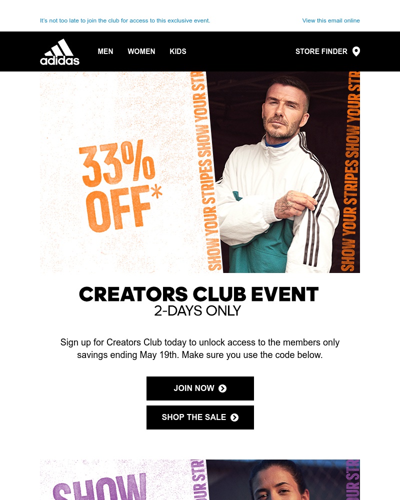 Screenshot of email with subject /media/emails/33-offcreators-club-only-sale-is-here-cropped-5cf9cb5f.jpg
