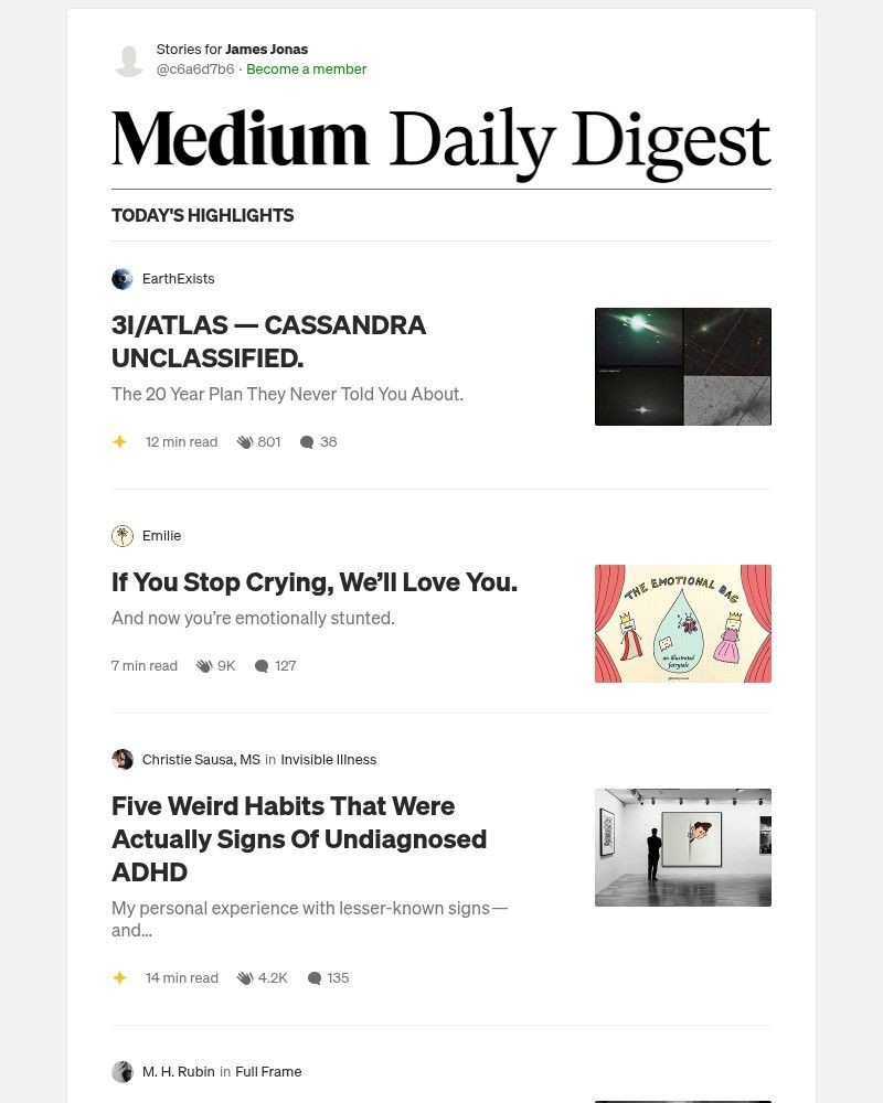 Screenshot of email with subject /media/emails/3iatlas-cassandra-unclassified-earthexists-4f8820-cropped-2771581c.jpg