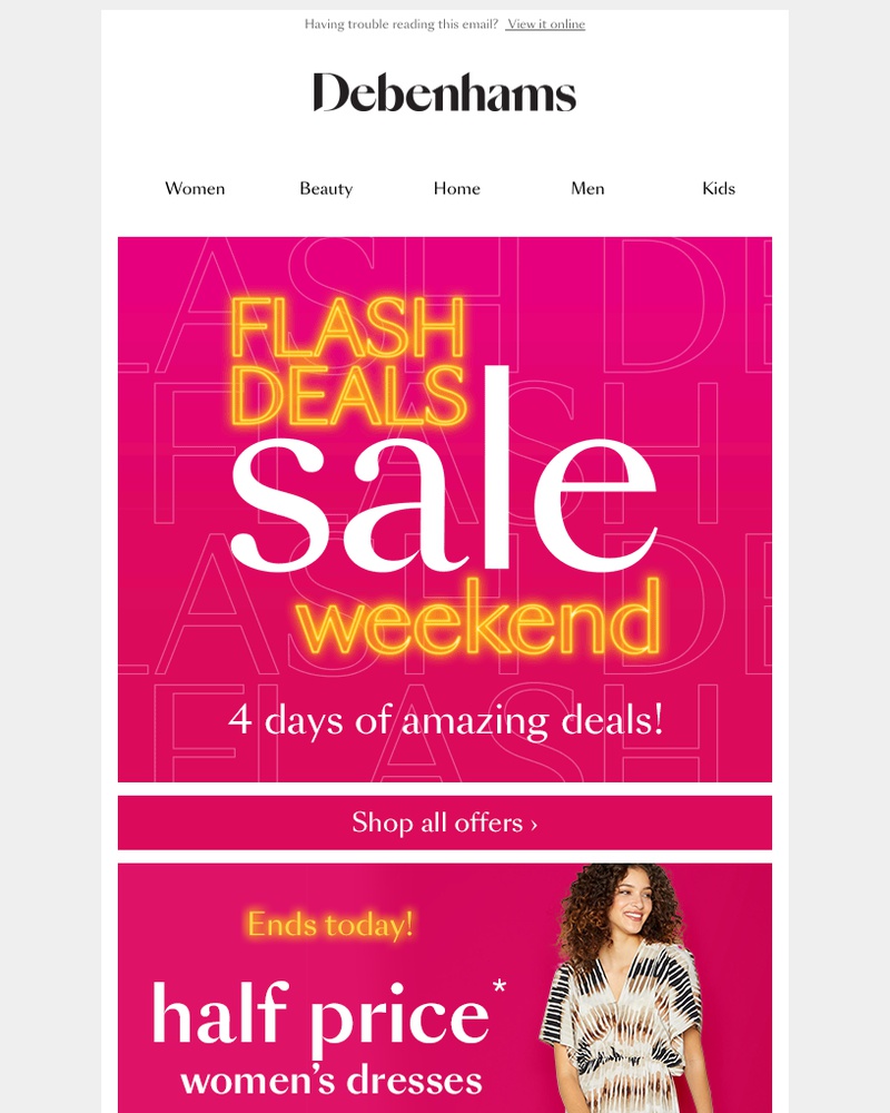 Screenshot of email with subject /media/emails/4-days-of-deals-half-price-dresses-ends-soon-5ac95e-cropped-ae5dd748.jpg
