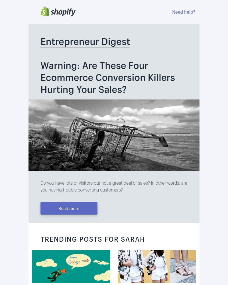 Screenshot of email with subject /media/emails/4-ecommerce-conversion-killers-1-cropped-efd3659a.jpg