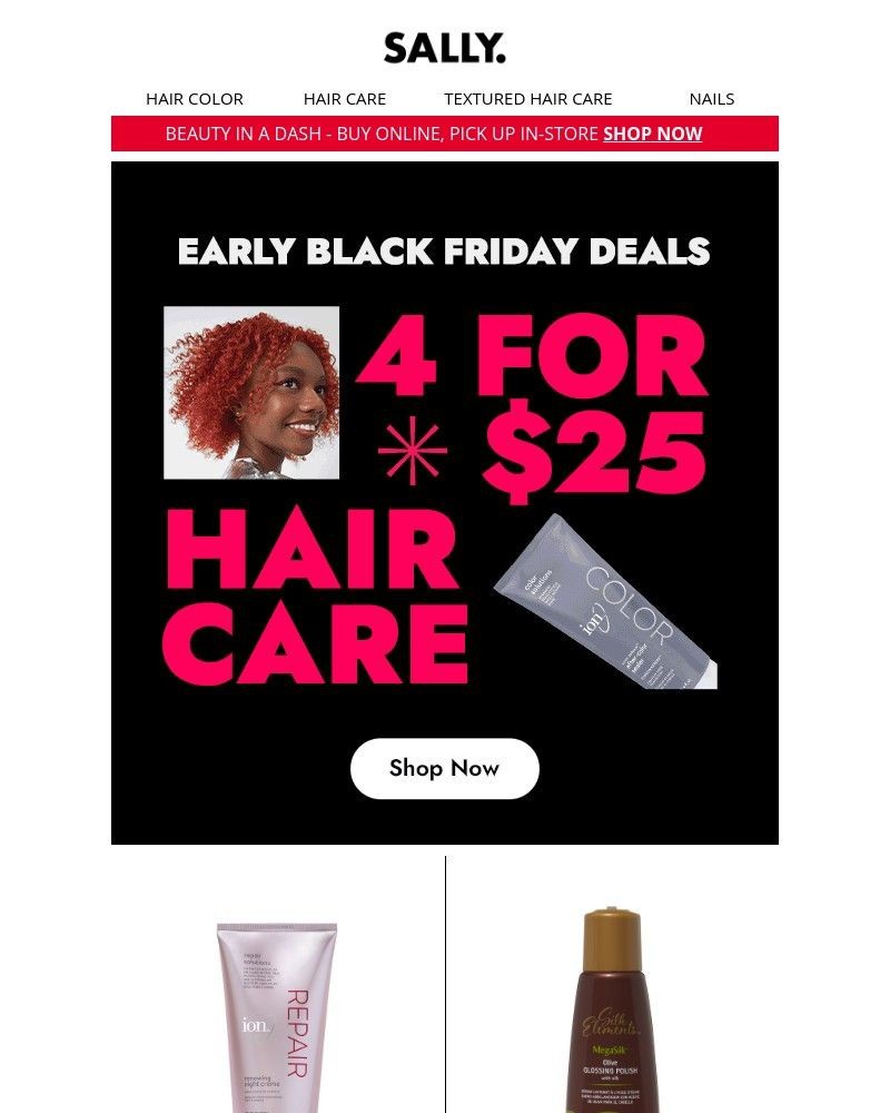 Screenshot of email with subject /media/emails/4-for-25-hair-care-early-black-friday-deals-are-here-98bdfa-cropped-03991587.jpg